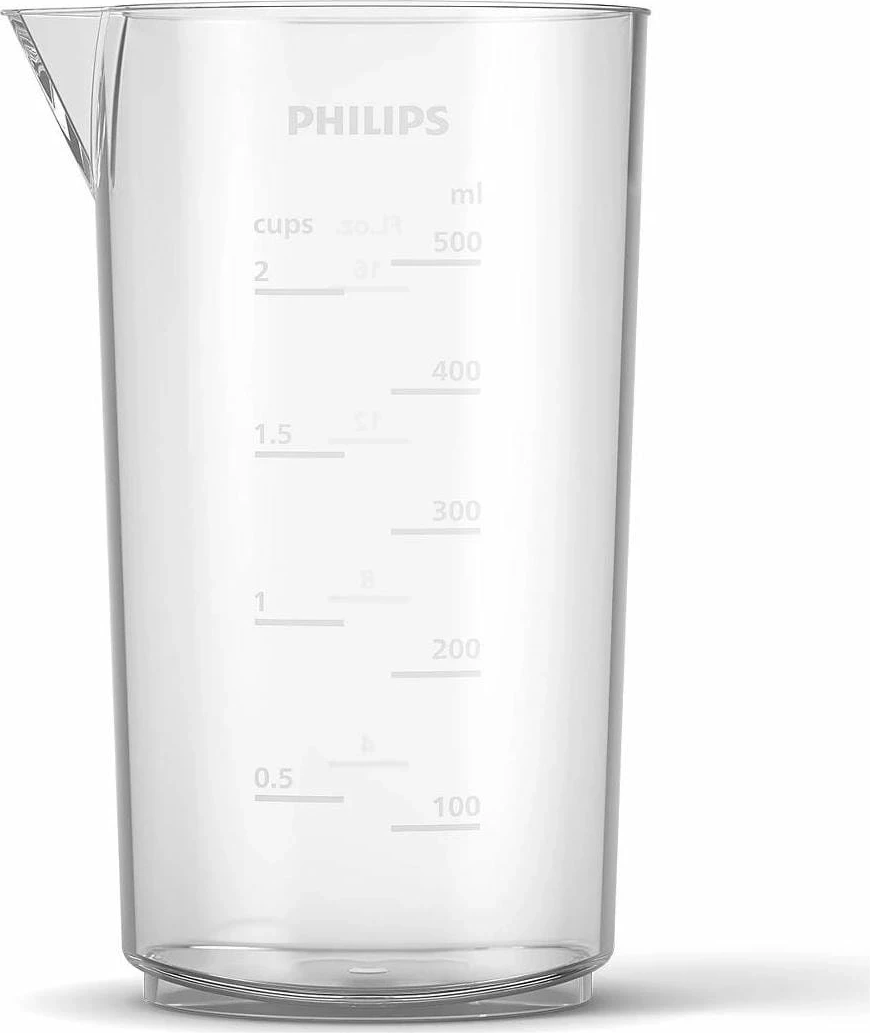 Blender dore Philips Series 5000 HR2683/00 1200W 0.5L, i zi, set me rrahëse dhe grirëse