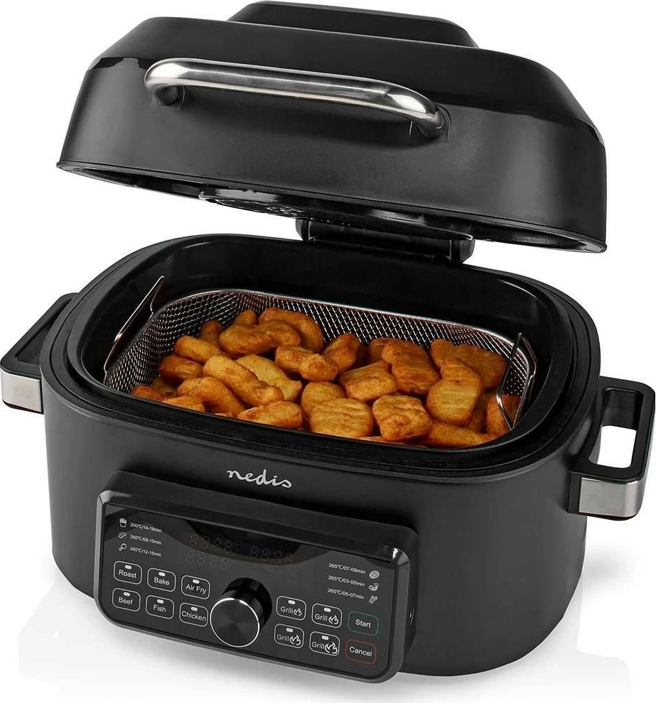 Frytkownicë Nedis KAAFG600BK, 6L, e zezë