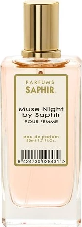Eau de Parfum për femra Saphir Muse Night, 50ml