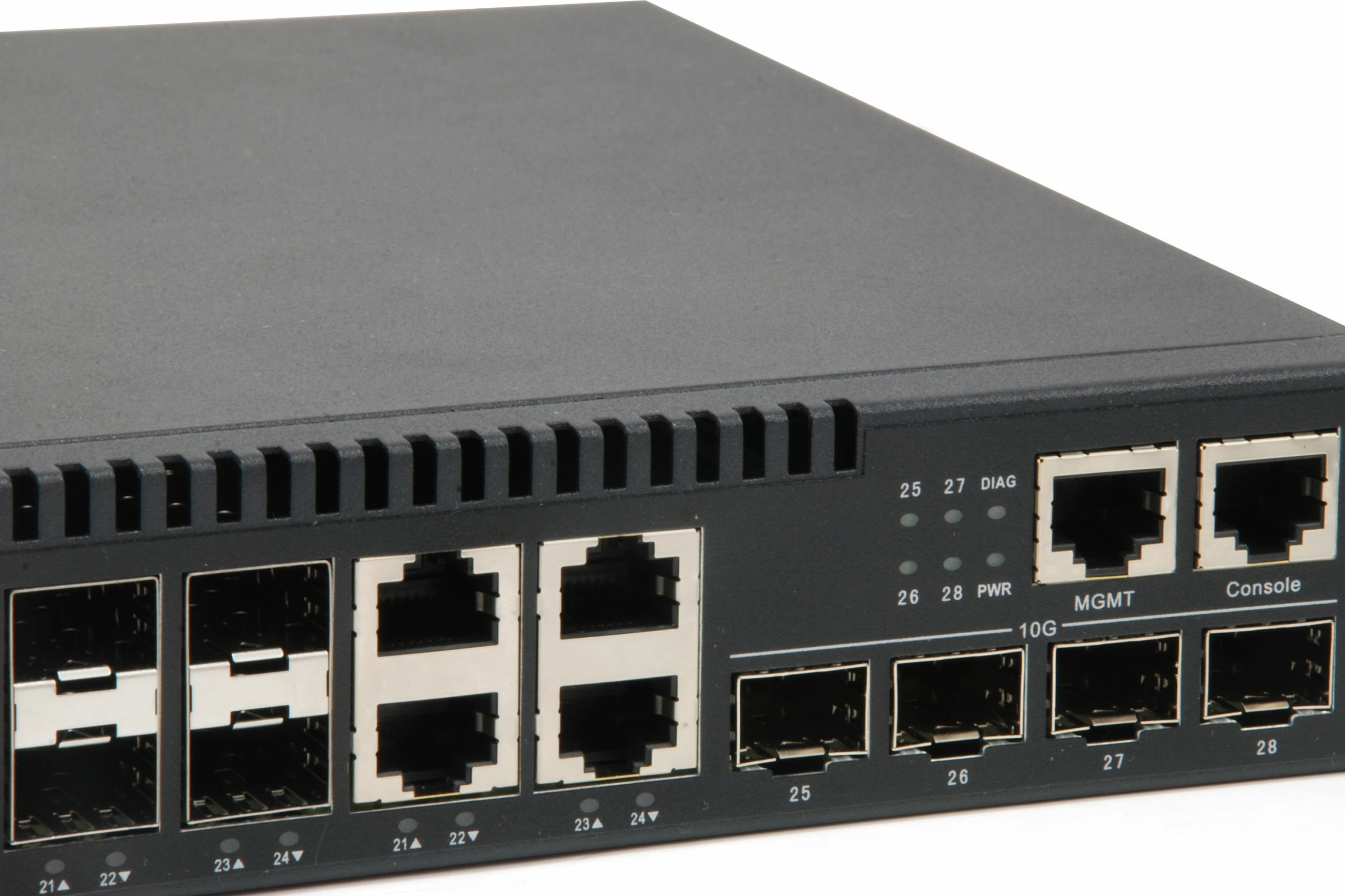 Switch LevelOne KILBY 28-Port L3 Lite Managed Gigabit Fiber, 4 x 10GbE SFP+, 4 x Gigabit SFP/RJ45 Combo