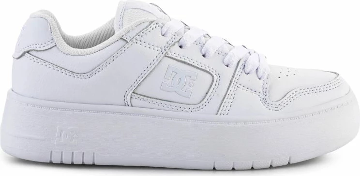 Atlete skate DC për femra, të bardha