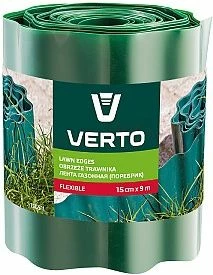 Bordurë bari Verto 15G511 15 cm x 9 m, e gjelbër