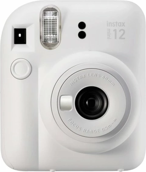 Fujifilm Instax Mini 12 - Instant camera - clay white