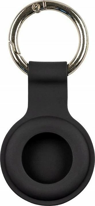 Mbajtëse AirTag me zinxhir çelësash Mobile Origin FRL-ATKC-BLK, silikon, 90x38 mm, e zezë