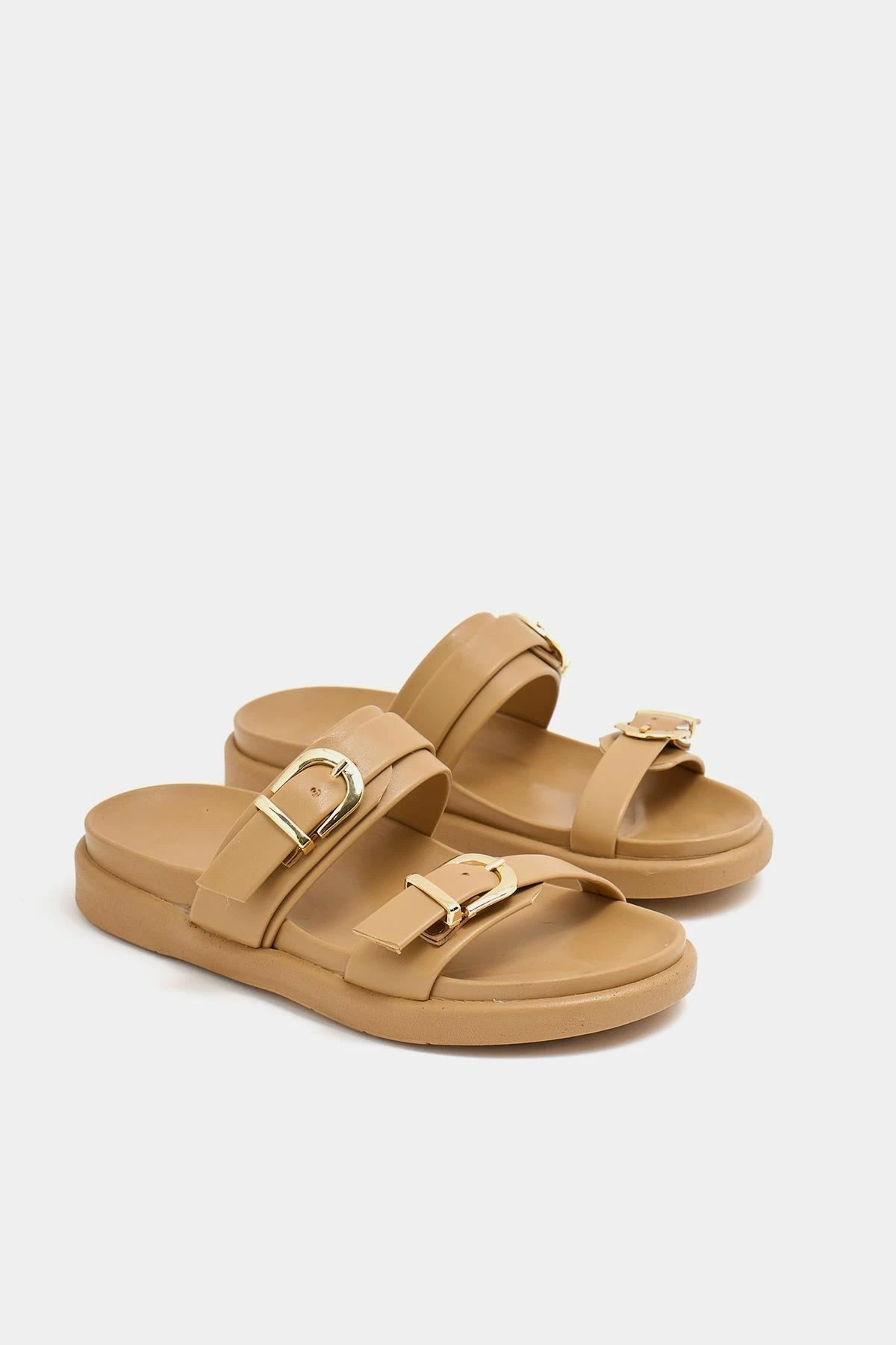 Pantofla për gra, ngjyrë mink, Jumeon, MK1340125YR20-004