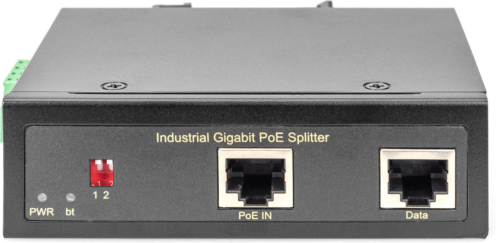 Splitter PoE industrial Gigabit Digitus 802.3bt PoE++ 95W, 12-48V, i zi