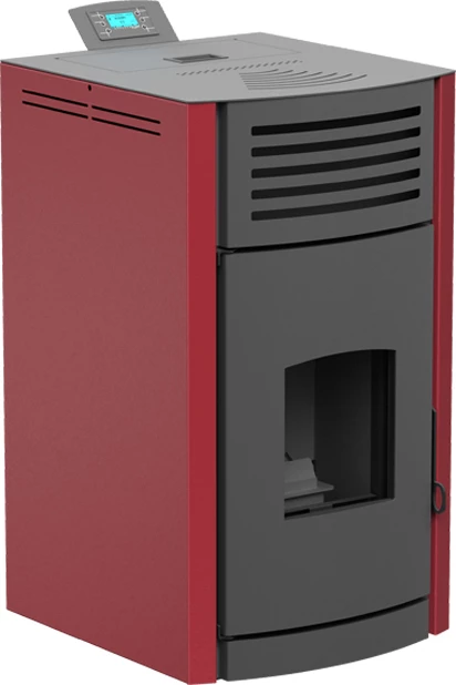 Kamin me Pelet AIR MARELI 12KW RAL3005 RED