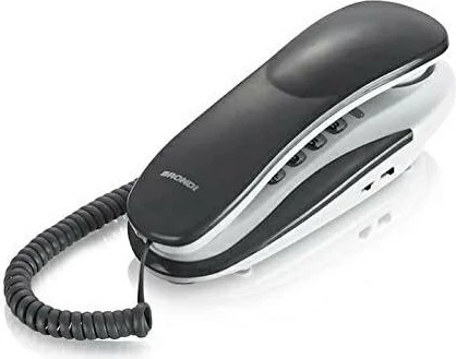 Telefon fiks Brondi Kenoby, gri/bardhë