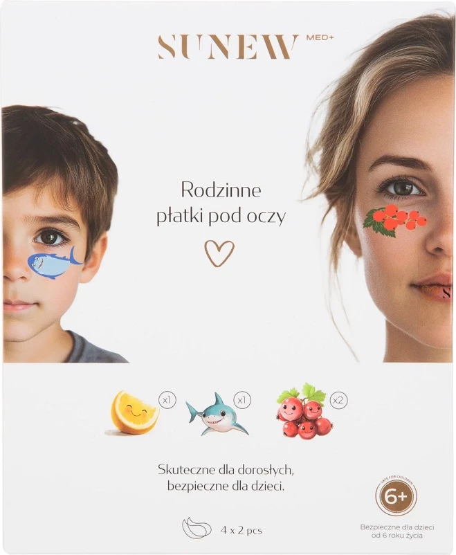Patch për sy SunewMed+ Family Eye Patches unisex 8 copë