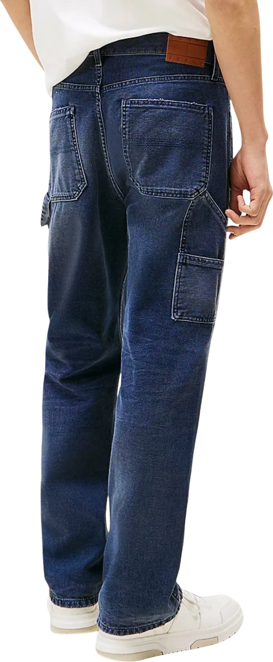 Xhinse për meshkuj Tommy Hilfiger Jeans OTIS Regular Str Car DM0DM21195, blu e errët [Madhësia: W32 L32]