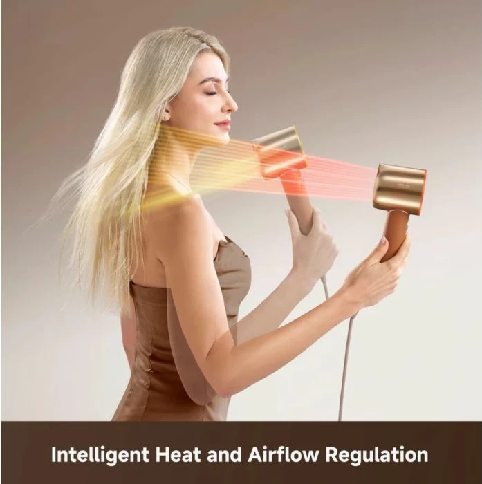 Tharëse flokësh DREAME Miracle Pro AHX30 1600W 130000RPM 5 aksesorë magnetik, gold