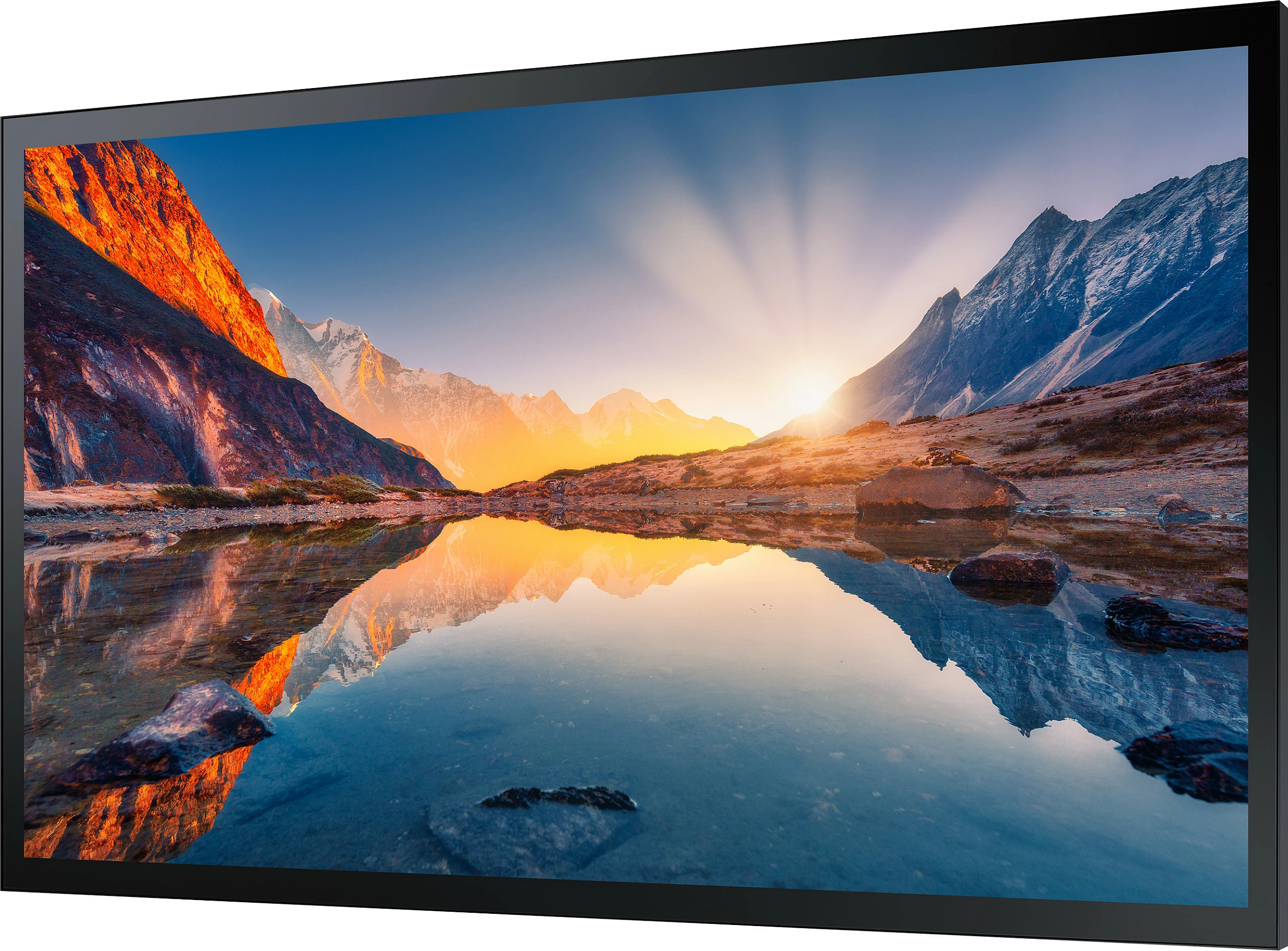 Panel digjital Samsung QM32R-T, 32", LCD, Full HD, Wi-Fi, e zezë
