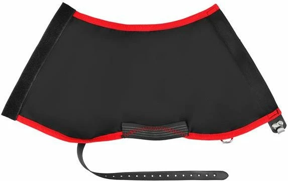 Mbrojtëse këmbësh për trail running Nils Camp NC17113, madhësi universale, e zezë-kuqe