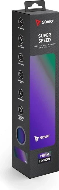 Mauspad Savio Super Speed L Prism Edition, 700x300x3mm, vjollcë