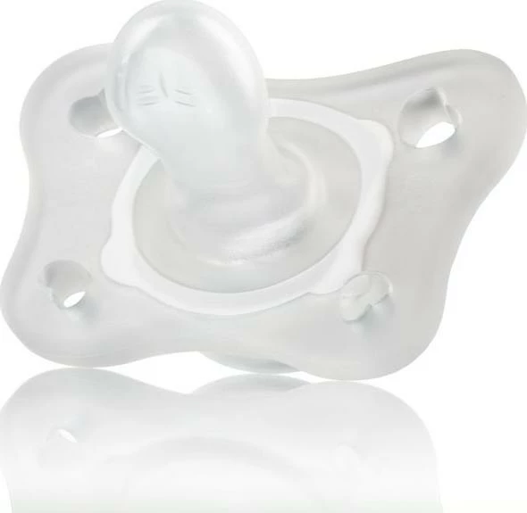 Biberon qetësues Chicco PhysioForma Mini Soft 0-2M silikon, mix, 2 copë