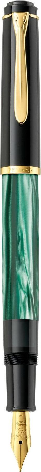 Stilolaps Pelikan M200, gjelbër mermer, me kuti dhurate