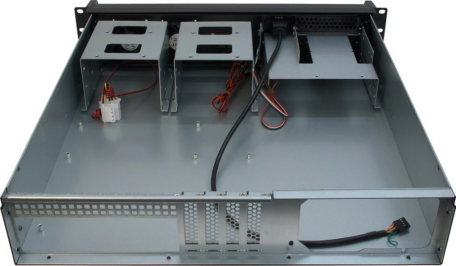 Kasë server Inter-Tech IPC Server 2U-2098-SK, 2U, rack, e zezë