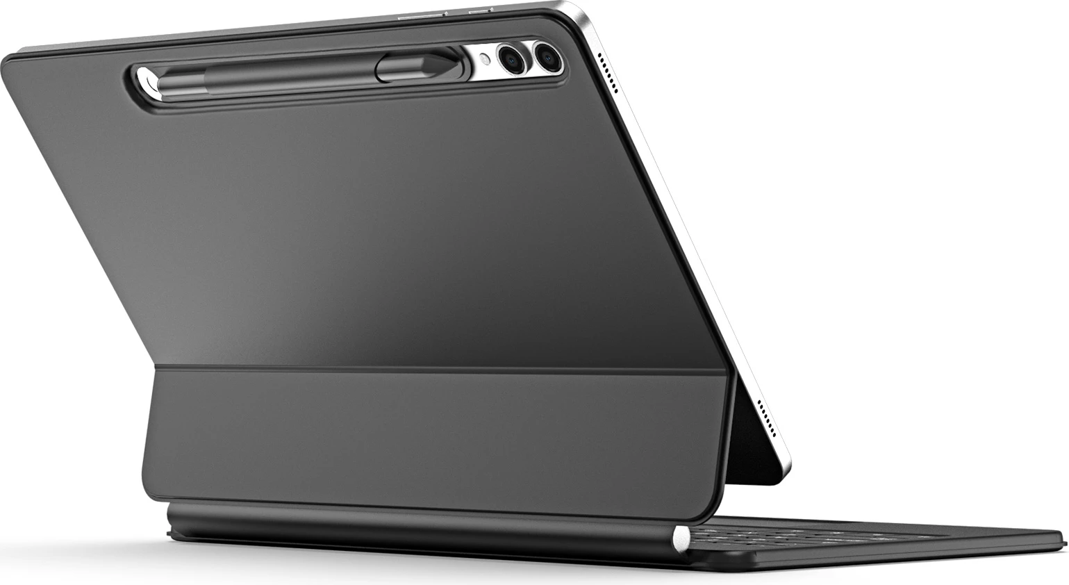 Mbështjellës me tastierë Bluetooth Dux Ducis MK Series për Samsung Galaxy Tab S9+, S8+, S7+, i zi