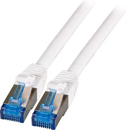 Kabllo rrjeti EFB Elektronik RJ45 Patch, Cat6A S/FTP, 10 m, e bardhë