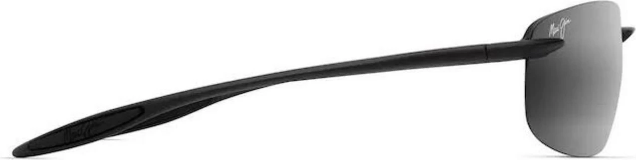 Syze dielli për meshkuj Maui Jim HOOKIPA ULTRA MJ0676S-001 676-02, të zeza [Madhësia: 63]