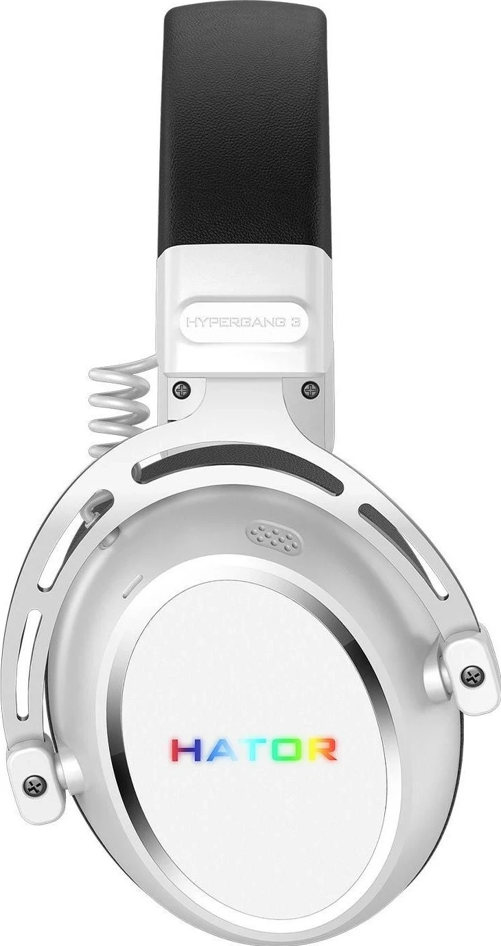 Kufje Hator Hypergang 3 Wireless, Bluetooth 5.4, ANC, mikrofon i ndashëm, të bardha