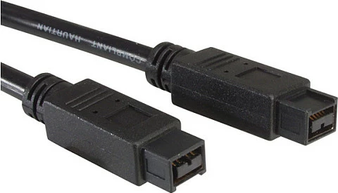 Kabllo FireWire 800 ROLINE IEEE 1394b, 9-pin në 9-pin, 1.8 m, e zezë