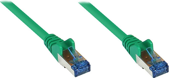 Kabllo rrjeti GoodConnections Alcasa 8060-H003G, Cat6a, 0.25 m, S/FTP, RJ-45, e gjelbër