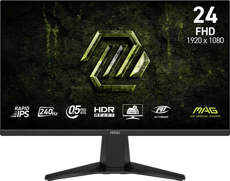Monitor gaming MSI MAG 245F X24 23.8\" FHD 240Hz 0.5ms Rapid IPS i zi