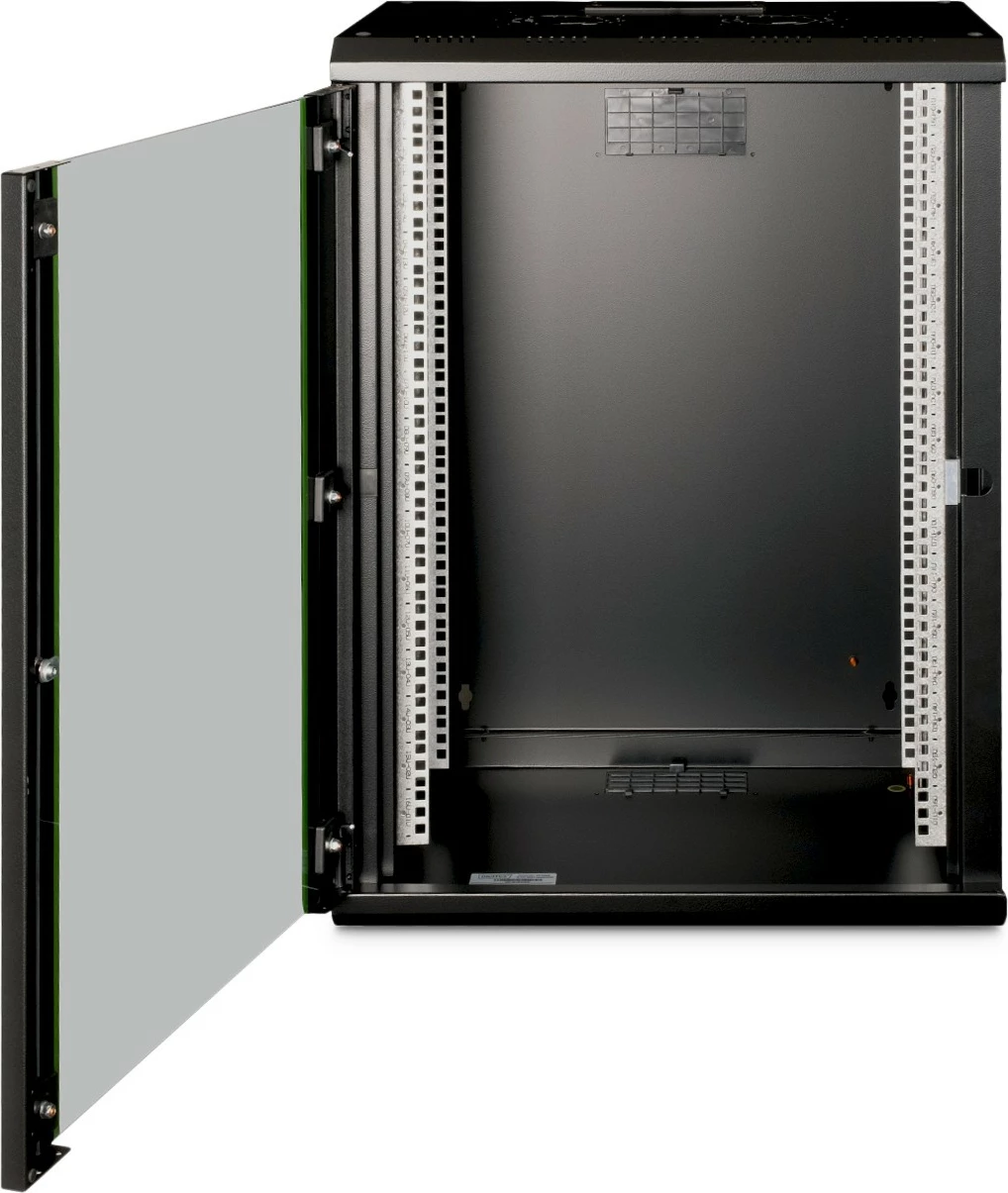 Kasë muri rrjeti Digitus Unique 16HE 820x600x450mm, e zezë