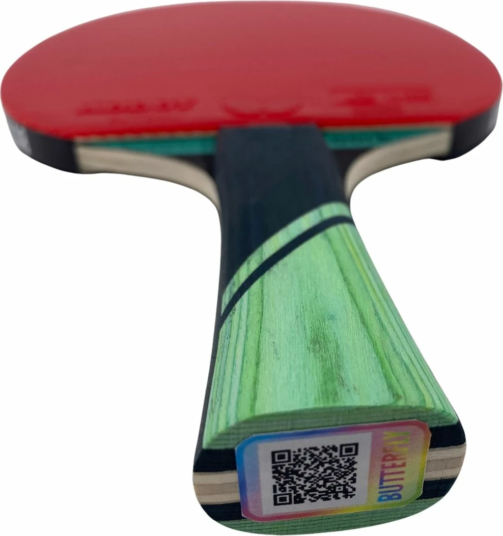 Raketë ping pongu Butterfly për meshkuj, e zezë