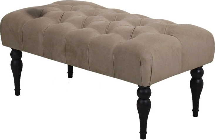 Bankë prej kadifeje, ngjyrë kafe, Missus, Atelier del Sofa