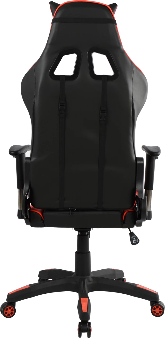 Karrige për gaming zyre FH1056.01 Racing e zezë dhe e kuqe PU 67x70x134 cm