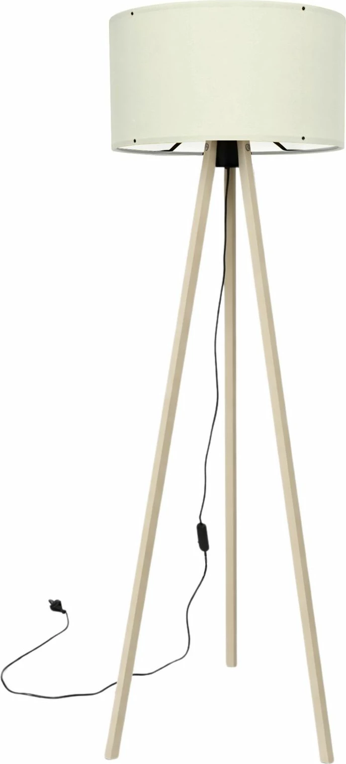 Llambë dyshemeje Opviq, AYD-1524, ngjyrë krem dhe lis, 38x140 cm