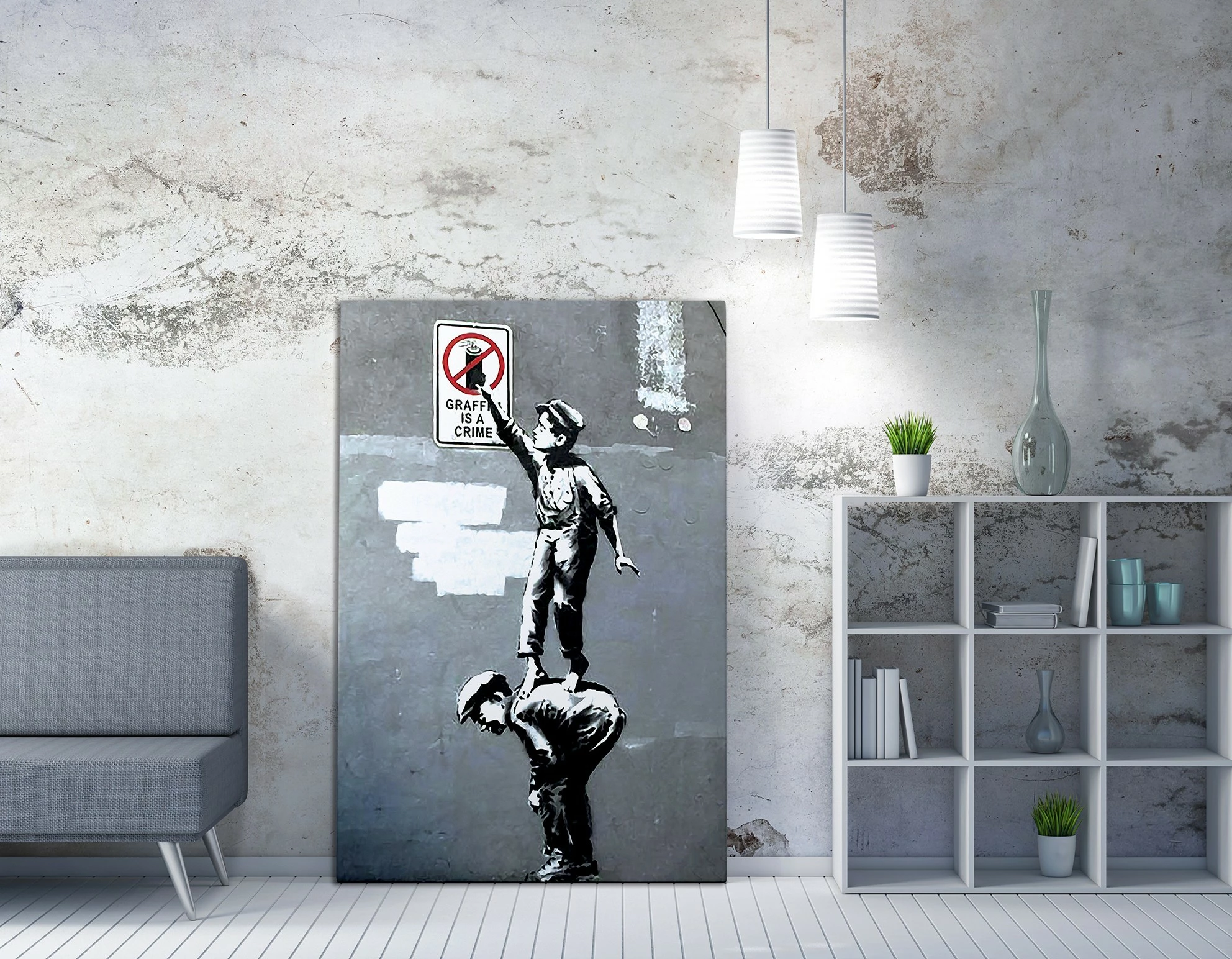 Pikturë dekorative në kanavacë, Wallity WY31, 70x100cm