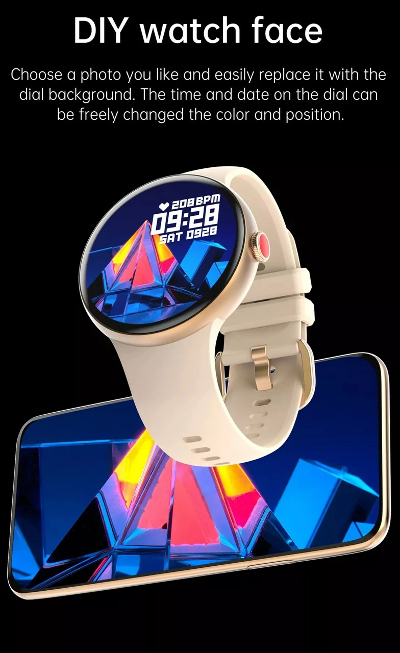 Orë e mençur Linwear LA13 AMOLED, rozë