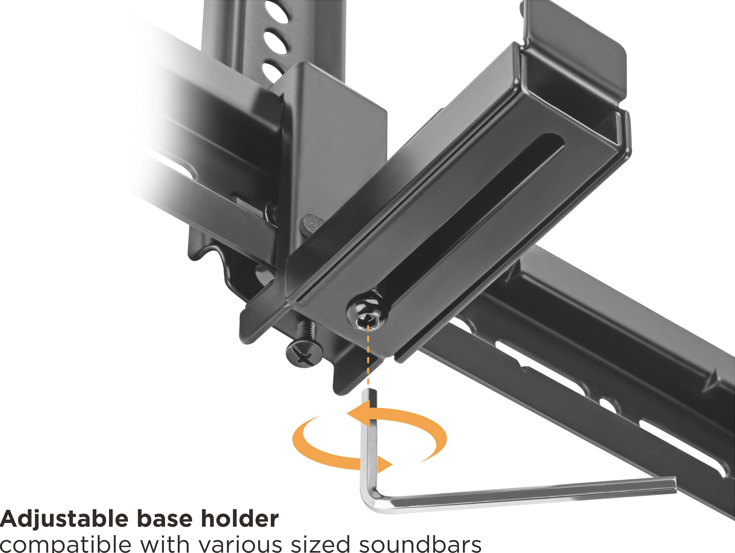 Mbajtëse muri për Soundbar EQUIP, VESA 800x400, max 15 kg, e zezë