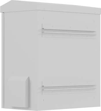 Kabinet rack LANBERG 10" 3U IP55 420x300x500mm, gri