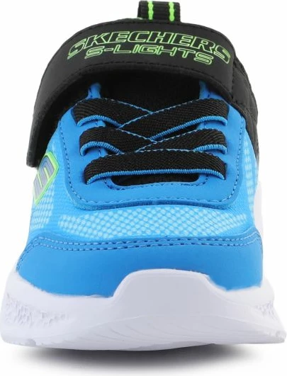 Atlete për fëmijë Skechers, të bardha të kaltërta