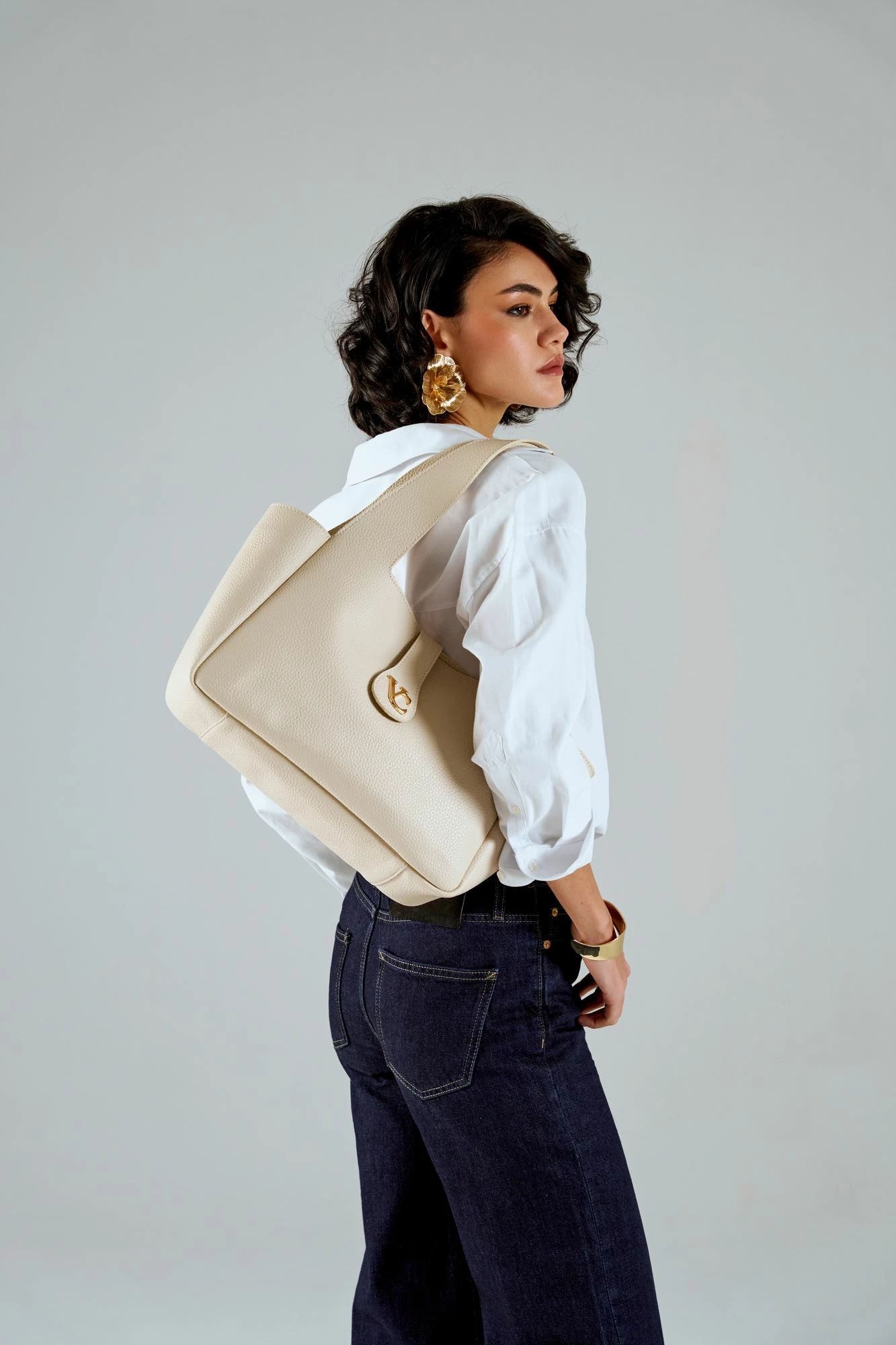 Çantë tote Vince Camuto, L'Aquila, bezhë