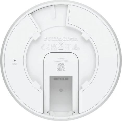 Kamera e sigurisë IP Ubiquiti UVC-G5-Dome, për brenda dhe jashtë, e bardhë