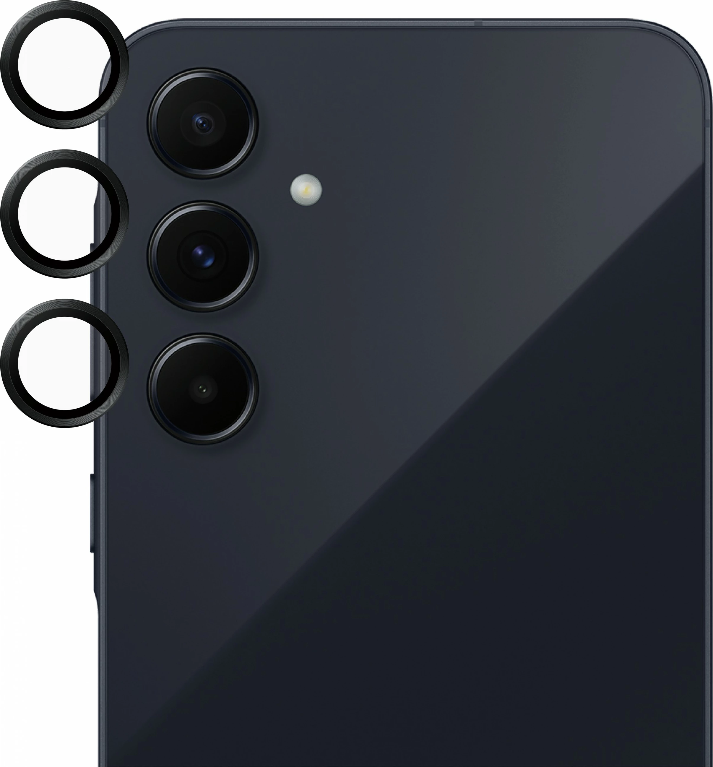 Mbrojtës xhami kamerë PanzerGlass për Samsung A55 5G, i zi