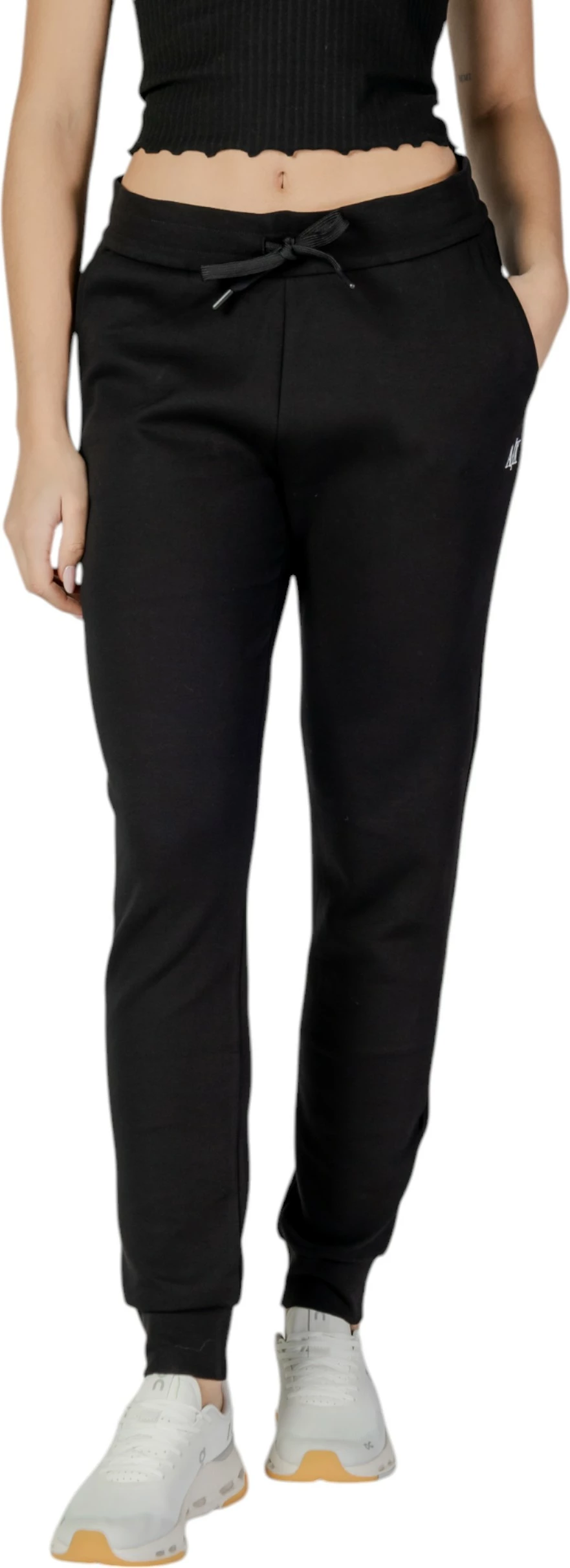 Pantallona sportive për femra Armani Exchange XW000824 AF10818, të zeza [Madhësia: L]