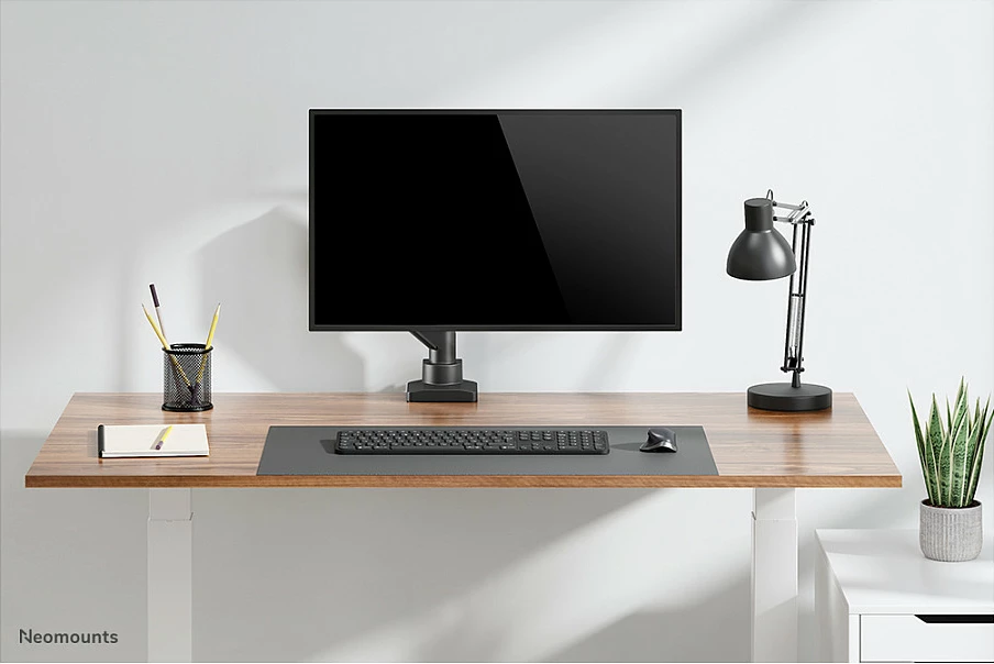 Krah monitori Neomounts DS70-450BL1, gas spring, 17-42 inç, 15 kg, e zezë