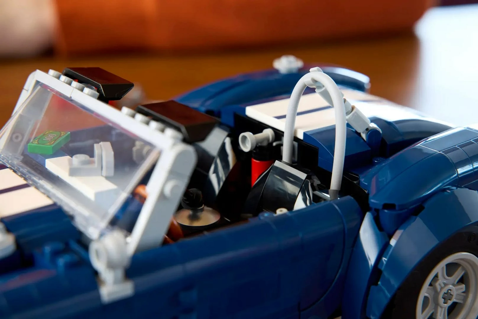 Set LEGO ICONS Shelby Cobra 427 S/C, 10357, për të rritur, Blu