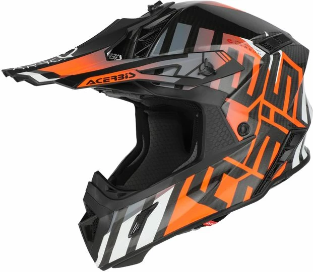 Helmete Steel Carbon Zi/portokalli Xl