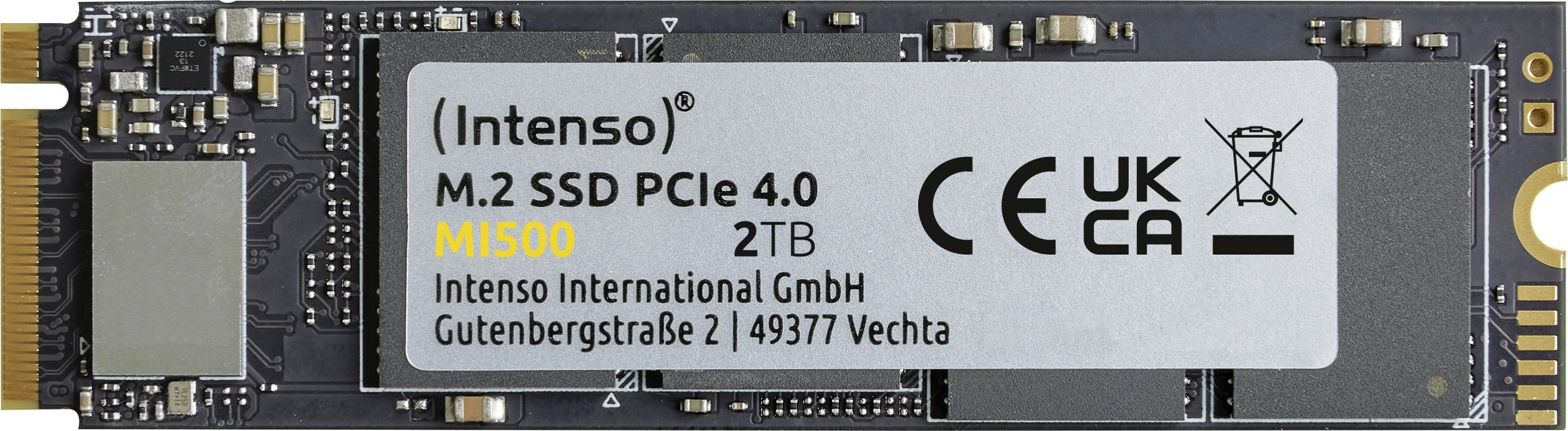 SSD Intenso MI500, 2 TB, M.2, 5300 MB/s