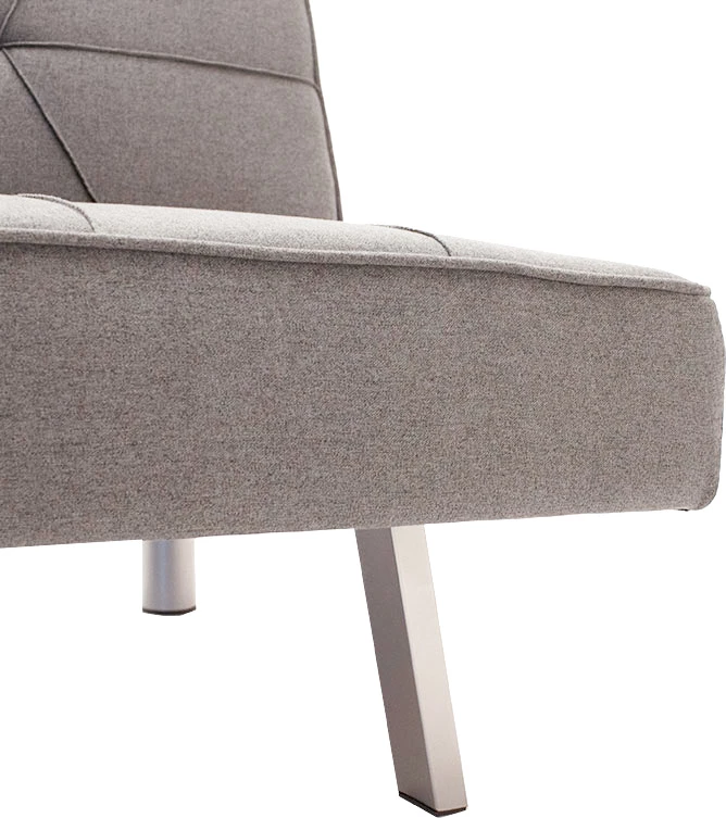 Divan shtrat 3 vendesh, ngjyrë gri, 175x83x74cm