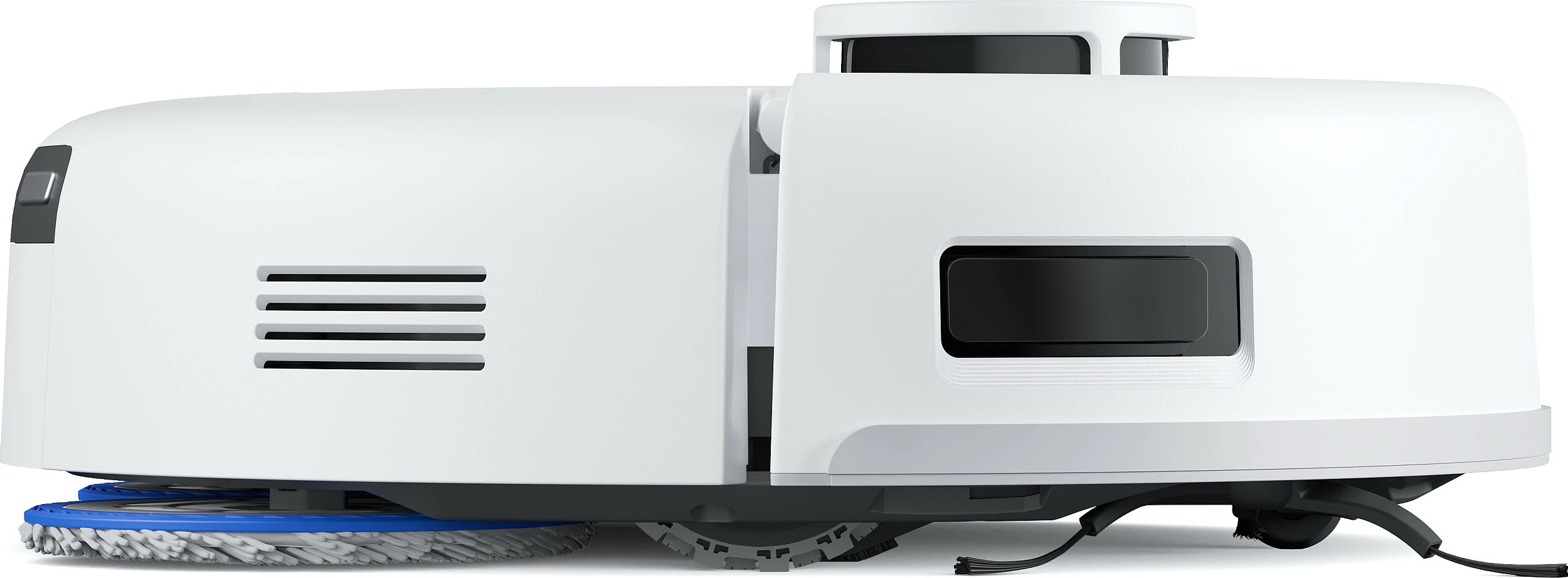 Robot fshesë ECOVACS DEEBOT MINI, LiDAR, mopim, stacion OMNI auto-empty, 3200mAh, Blu/Bardhë