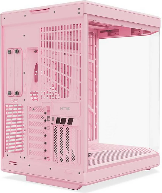 Kasë HYTE Y70, Midi Tower ATX/E-ATX, Tempered Glass, rozë