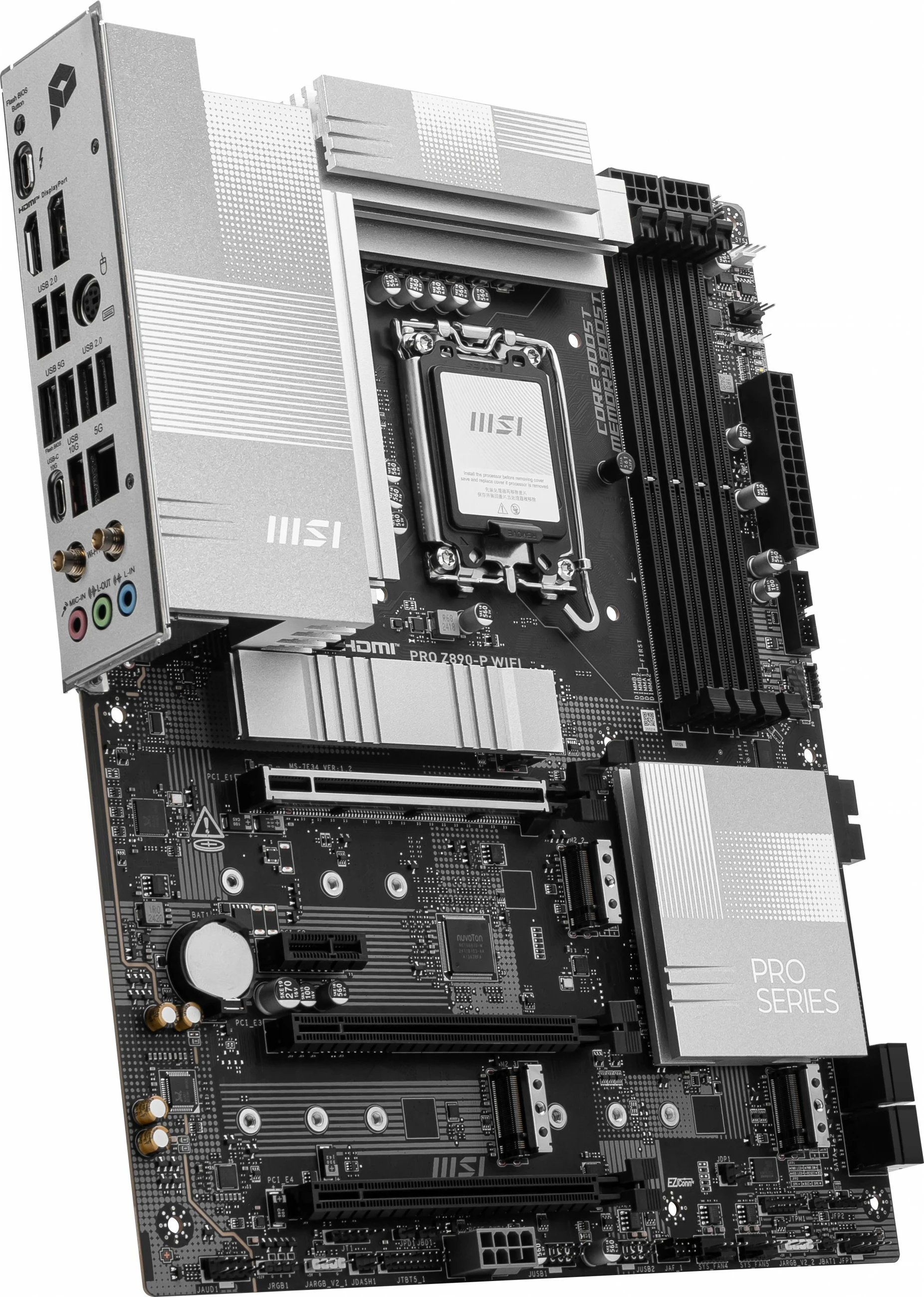 Pllakë amë MSI Z890-P Pro WIFI, Intel Z890, ATX